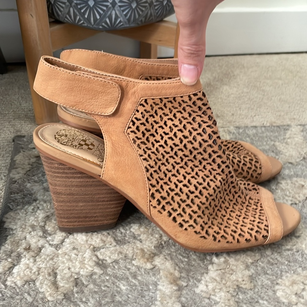 Vince Camuto Leather Slingback Sandals